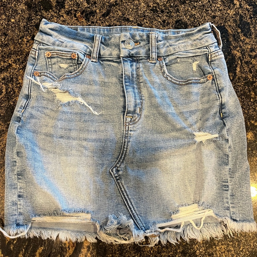 American Eagle jean skirt